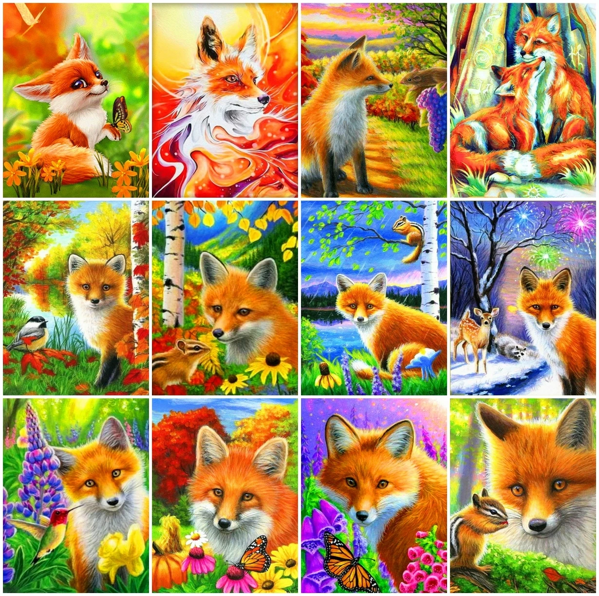 Алмазная вышивка AZQSD, мозаика с лисой, полная вышивка, животное, стразы, домашний декор, подарок
Алмазная вышивка AZQSD, мозаика с лисой, полная вышивка, животное, стразы, домашний декор, подарок