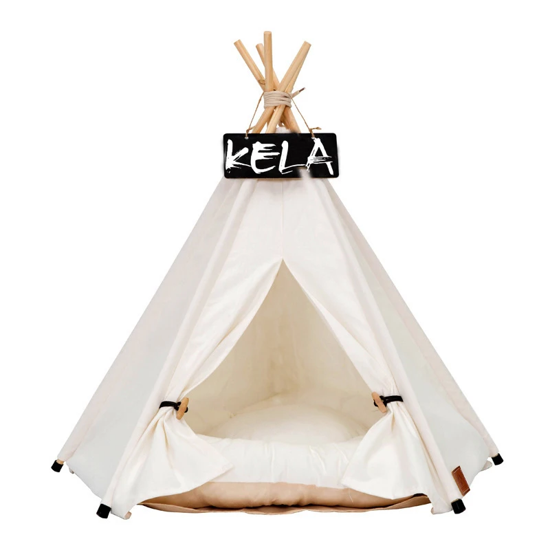 JOYLOVE Pure White Cat Kennel Pet Tent Tent Small And Medium-sized Dog Foldable Canvas Playhouse With cushion
JOYLOVE Pure White Cat Kennel Pet Tent Tent Small And Medium-sized Dog Foldable Canvas Playhouse With cushion