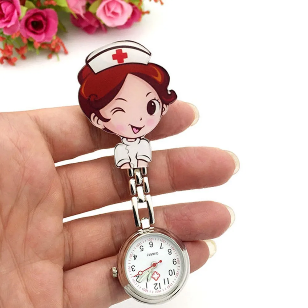 Lovely Super Cute Cartoon Girl Pattern Light Luminous Needle Quartz Movement Nurse Pattern Pocket Watch Good Gift
Lovely Super Cute Cartoon Girl Pattern Light Luminous Needle Quartz Movement Nurse Pattern Pocket Watch Good Gift