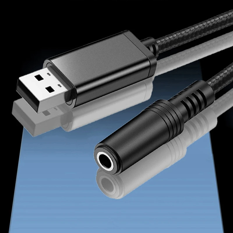 1 Pcs USB To 3.5Mm Headphone Adapter Conversion Line & 1 Pcs USB Bluetooth 5.0 Adapter
1 Pcs USB To 3.5Mm Headphone Adapter Conversion Line & 1 Pcs USB Bluetooth 5.0 Adapter