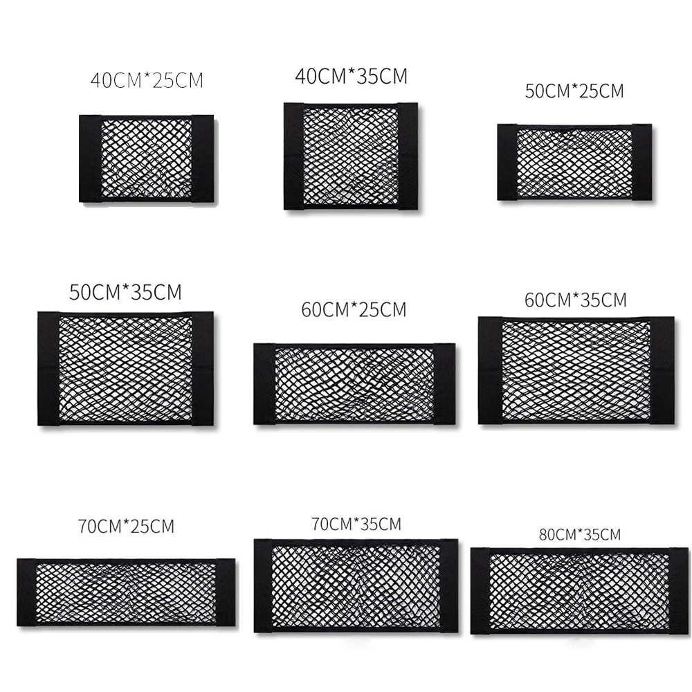 Car Back Rear Mesh Trunk Seat Elastic String Net Magic Sticker Universal Storage Bag Pocket Cage Auto Organizer Seat Back Bag
Car Back Rear Mesh Trunk Seat Elastic String Net Magic Sticker Universal Storage Bag Pocket Cage Auto Organizer Seat Back Bag