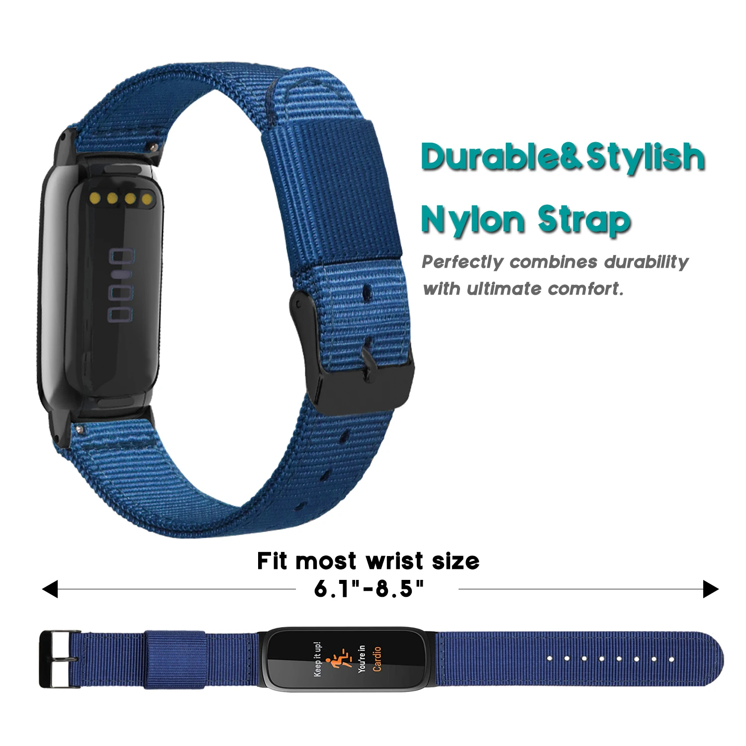 Suitable for Fitbit Luxe Canvas Strap Luxe Smart Bracelet Nylon Woven Fabric Wristband
Suitable for Fitbit Luxe Canvas Strap Luxe Smart Bracelet Nylon Woven Fabric Wristband