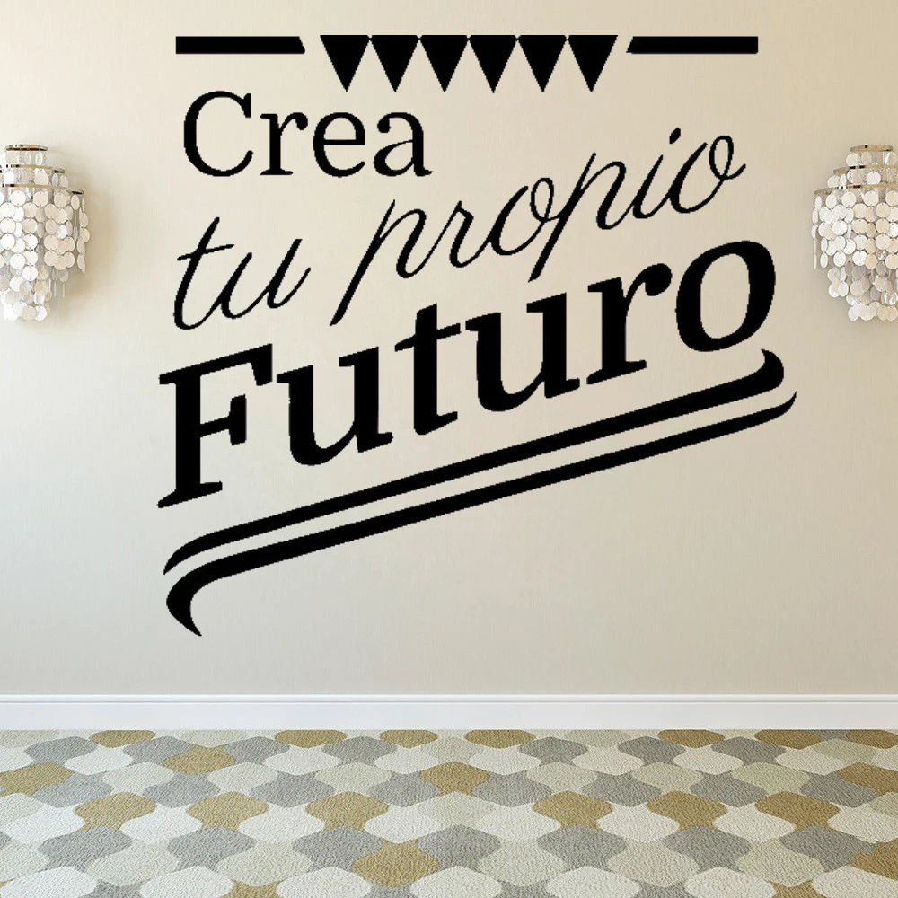 Spanish French Quote Wall Sticker Art Vinyl Wallpaper For Living Room Bedroom Kitchen Home Decorative Wall Decal Mural RU137
Spanish French Quote Wall Sticker Art Vinyl Wallpaper For Living Room Bedroom Kitchen Home Decorative Wall Decal Mural RU137