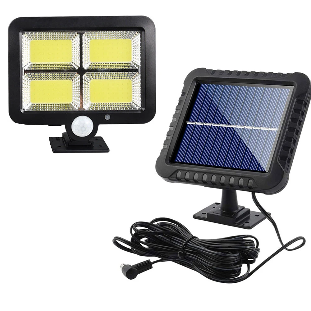 Solar Light Garden COB Lamp 128COB Split Solar Street Lamp Sensor Security Ultra Bright Waterproof Outdoor for Garden Fence Yard
Solar Light Garden COB Lamp 128COB Split Solar Street Lamp Sensor Security Ultra Bright Waterproof Outdoor for Garden Fence Yard