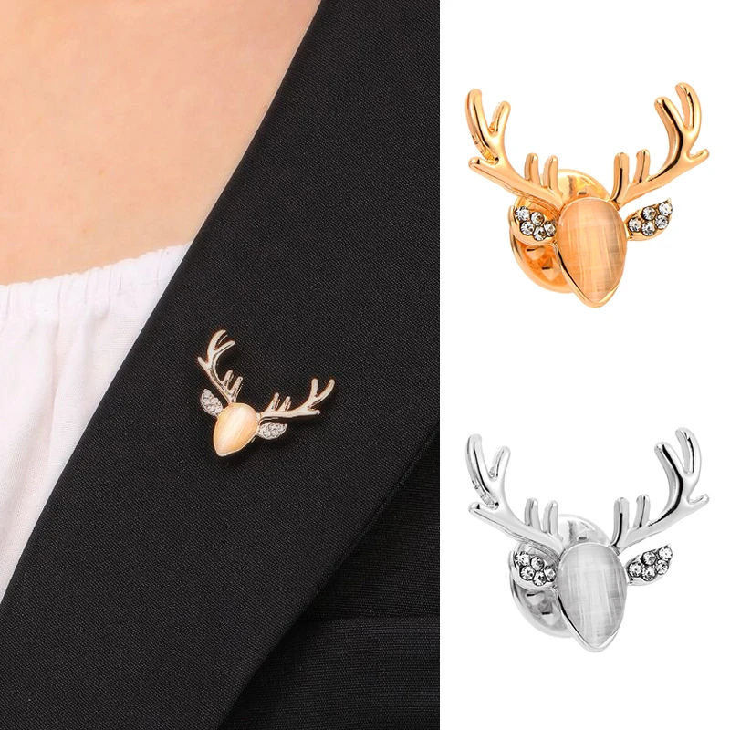 2Pcs Deer Shape Lapel Pins Women's Brooch Badge Christmas Brooches on Clothes Fashion Jewelry Accessories
2Pcs Deer Shape Lapel Pins Women's Brooch Badge Christmas Brooches on Clothes Fashion Jewelry Accessories