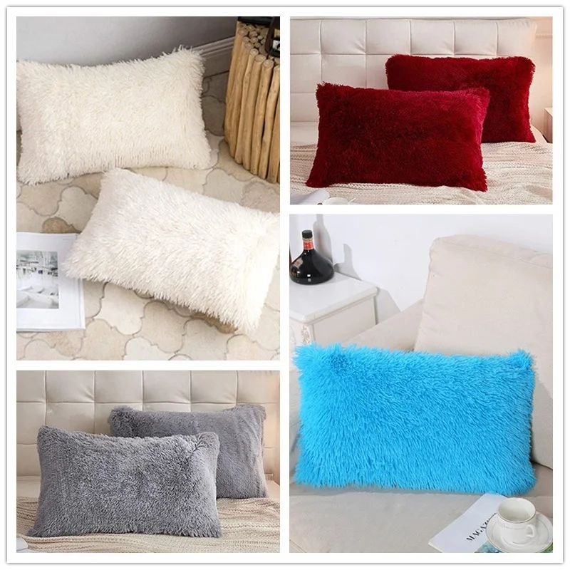 1/2pcs Cozy Fluffy Plush Pillowcase Soft Long Shaggy Faux Fur Pillow Cover Throw Cushion Protect Cover Pillowcases Winter Warm
1/2pcs Cozy Fluffy Plush Pillowcase Soft Long Shaggy Faux Fur Pillow Cover Throw Cushion Protect Cover Pillowcases Winter Warm