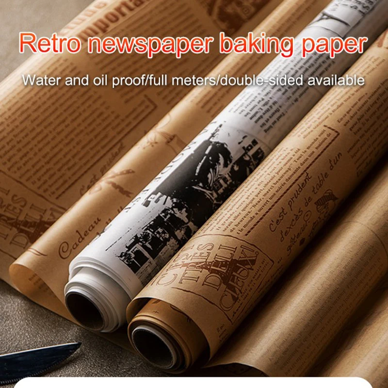 Cooktop Parchment Paper Baking Tools Food Grade Grease Paper Bread Sandwich Burger Fries Wrappers Cookie Oil Paper Tin foil
Cooktop Parchment Paper Baking Tools Food Grade Grease Paper Bread Sandwich Burger Fries Wrappers Cookie Oil Paper Tin foil