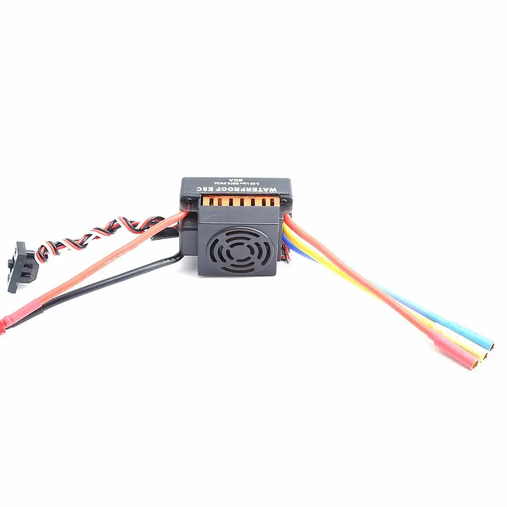 RCtown Rc Waterproof 3650 3900KV RC Brushless Motor 60A ESC Programmer for 1/10 Car Truck kit | Игрушки и хобби