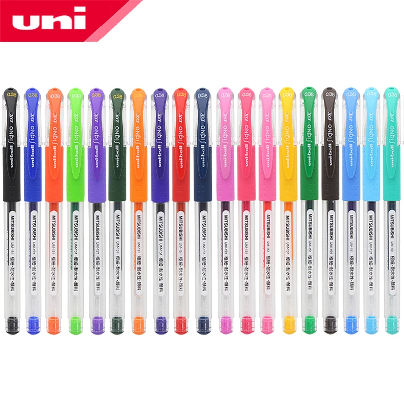 12 Pcs/Lot Mitsubishi Uni Um-151 Ball Signo Gel Ink Pen 0.38 mm Pens 20 color selection Writing Supplies wholesale
12 Pcs/Lot Mitsubishi Uni Um-151 Ball Signo Gel Ink Pen 0.38 mm Pens 20 color selection Writing Supplies wholesale