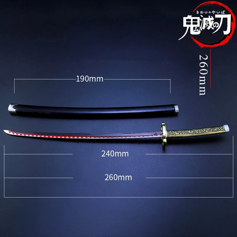 Demon Slayer Sunwheel Knife Metal Simulation Katana With Scabbard Cos Props Zinc Alloy Model Gift Bedroom Living Room Decoration
Demon Slayer Sunwheel Knife Metal Simulation Katana With Scabbard Cos Props Zinc Alloy Model Gift Bedroom Living Room Decoration