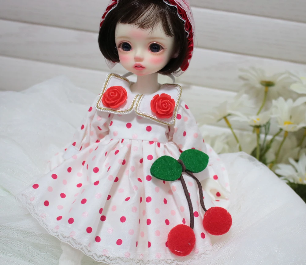 1/6 bjd Doll Clothes Sweet Doll Dresses Headdress Set Casual Wear Clothing Accessories Girls Birthday Gift Doll Baby DIY Toys
1/6 bjd Doll Clothes Sweet Doll Dresses Headdress Set Casual Wear Clothing Accessories Girls Birthday Gift Doll Baby DIY Toys