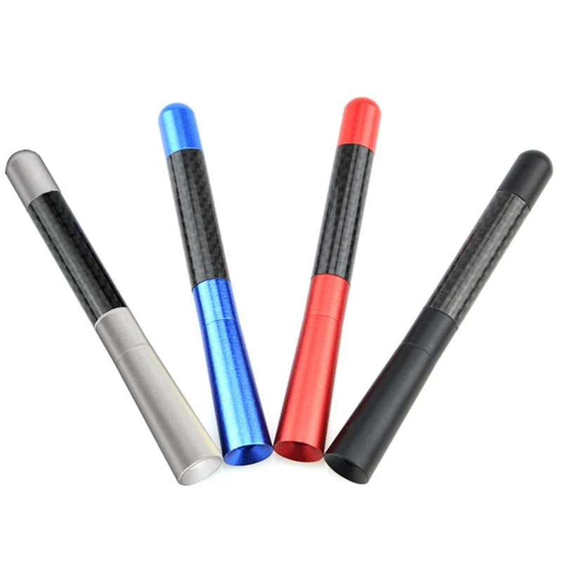 Colorful Aluminum Carbon Fiber Short Antenna Screw-on Vehicle Car Radio Antenna Universal Replacement Car Antenna Aerials
Colorful Aluminum Carbon Fiber Short Antenna Screw-on Vehicle Car Radio Antenna Universal Replacement Car Antenna Aerials