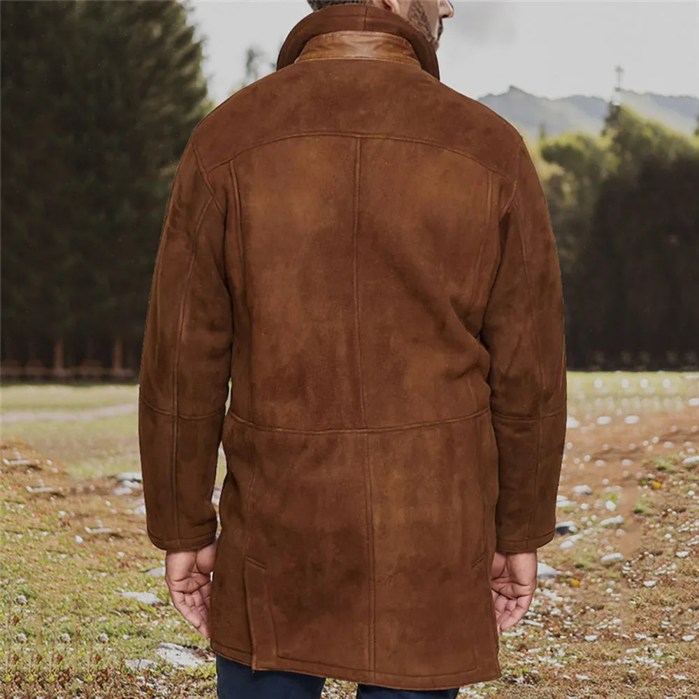 2021 Men's Autumn New Nickname Coat Casual Fashion Retro Commuter Style Long-sleeved Lapel Imitation Leather Warm Thick Coat
2021 Men's Autumn New Nickname Coat Casual Fashion Retro Commuter Style Long-sleeved Lapel Imitation Leather Warm Thick Coat