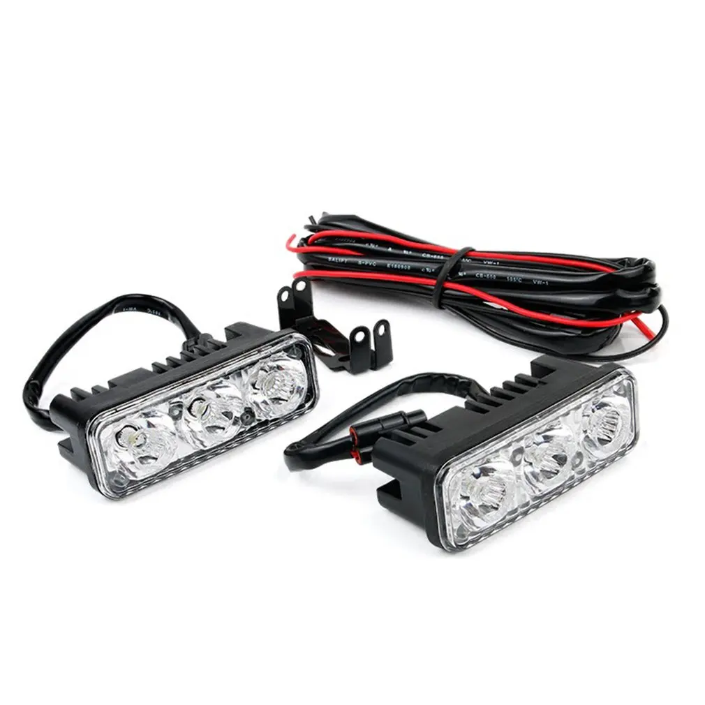 1pc Car Daytime Running Lights Turn 3 Lights Daytime Running Lights 3Led Anti-Fog Lights Daytime Running Lights High Power
1pc Car Daytime Running Lights Turn 3 Lights Daytime Running Lights 3Led Anti-Fog Lights Daytime Running Lights High Power
