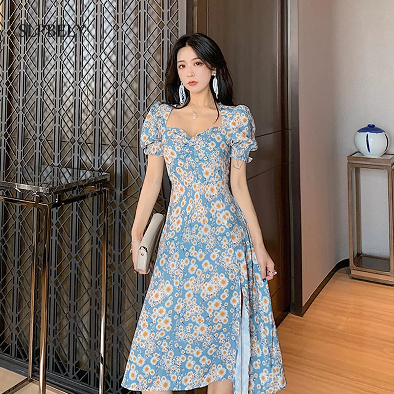SLPBELY Summer Floral Dress Women French Sexy Dress V-Neck Short Sleeve Vintage Retro Office Lady Casual Harajuku Mini Dresses
SLPBELY Summer Floral Dress Women French Sexy Dress V-Neck Short Sleeve Vintage Retro Office Lady Casual Harajuku Mini Dresses