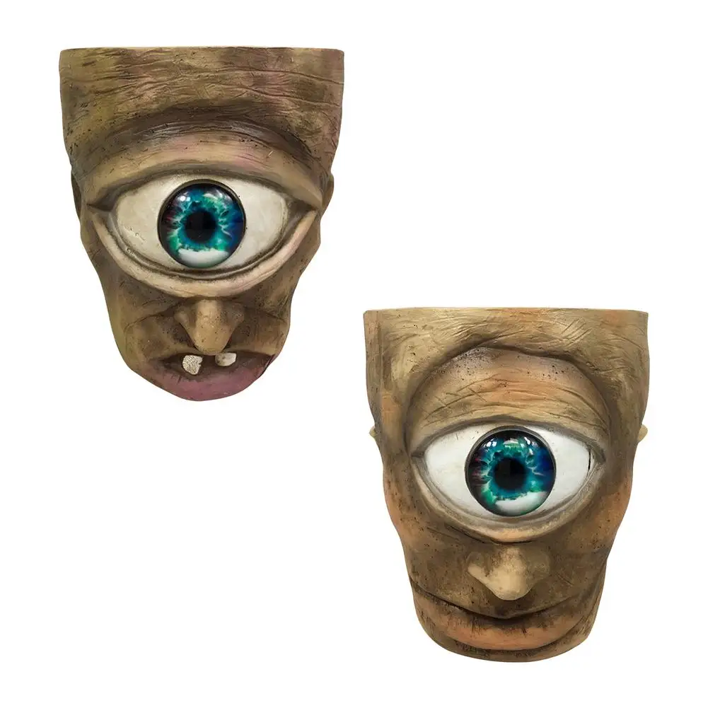 One-eyed Vase Novelty Portable Resin Flowerpot For Growing Plants Decorative Ornaments Home Desktop Flower Arrangement Accessory
One-eyed Vase Novelty Portable Resin Flowerpot For Growing Plants Decorative Ornaments Home Desktop Flower Arrangement Accessory
