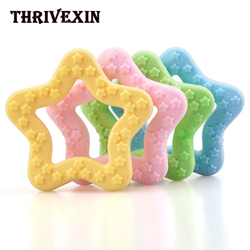 1Pcs Dog Rubber Chew Toys Teeth Cleaning Milk Flavor Five-pointed Star Shaped TPR Bite-resistant Interactive Funny Pet Toys
1Pcs Dog Rubber Chew Toys Teeth Cleaning Milk Flavor Five-pointed Star Shaped TPR Bite-resistant Interactive Funny Pet Toys
