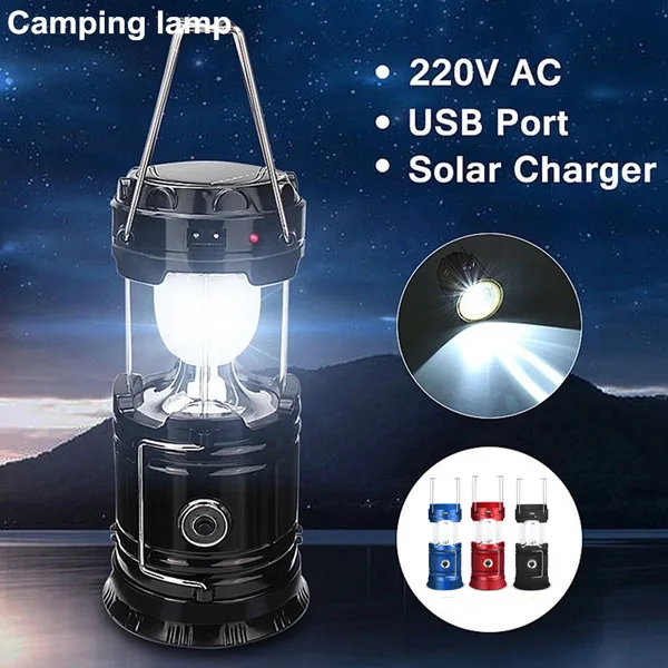 Powerful LED Camping Light USB Rechargeable Tent Light Flashlight Emergency Light Outdoor Solar Rechargeable Portable Lantern
Powerful LED Camping Light USB Rechargeable Tent Light Flashlight Emergency Light Outdoor Solar Rechargeable Portable Lantern