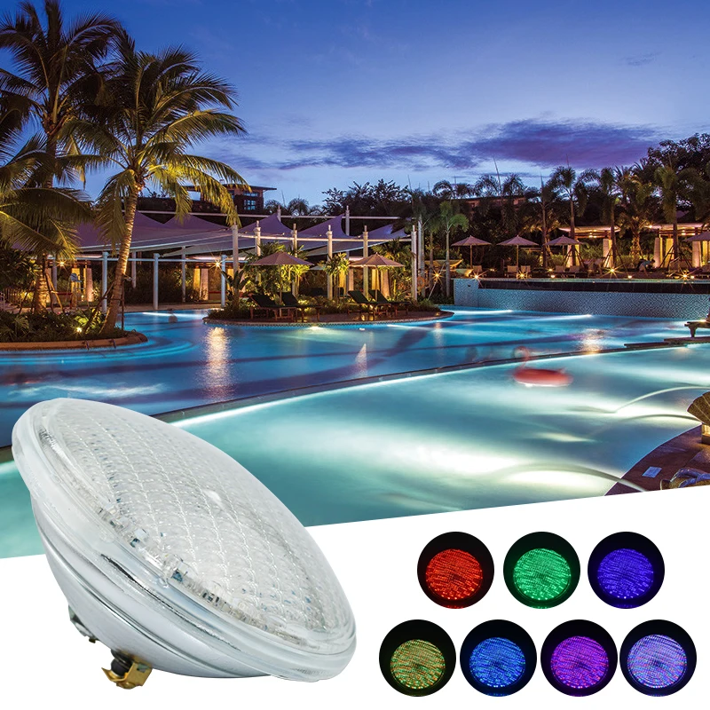 5pcs/lot Creative par 56 led swimming pool light RGB color changeable waterproof LED underwater lights brightness 24W45W
5pcs/lot Creative par 56 led swimming pool light RGB color changeable waterproof LED underwater lights brightness 24W45W