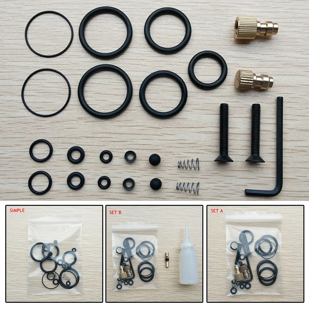 Inflator Repair Set Kit O-Ring Package High-Pressure Pump 30mpa Universal Pump O-Rings Spare Kit 30mpa/300bar/4500psi NBR/Copper
Inflator Repair Set Kit O-Ring Package High-Pressure Pump 30mpa Universal Pump O-Rings Spare Kit 30mpa/300bar/4500psi NBR/Copper