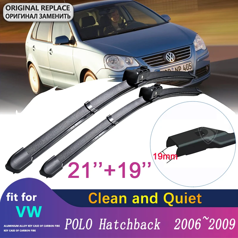 Car Wiper Blade Windshield for Volkswagen VW POLO Hatchback MK4 2006~2009 9N3 Front Windscreen Wipers Car Accessories 2007 2008
Car Wiper Blade Windshield for Volkswagen VW POLO Hatchback MK4 2006~2009 9N3 Front Windscreen Wipers Car Accessories 2007 2008