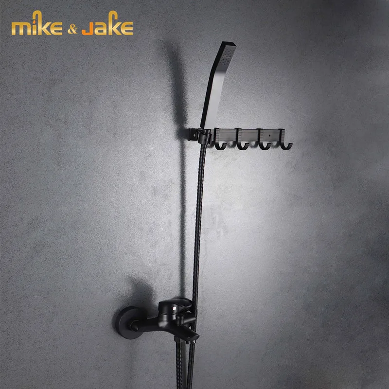 Черный латунный кран для ванной, душевой кран, смеситель для ванны, кран с крюком для халата, настенный черный душевой набор для ванной, черный душ
Черный латунный кран для ванной, душевой кран, смеситель для ванны, кран с крюком для халата, настенный черный душевой набор для ванной, черный душ