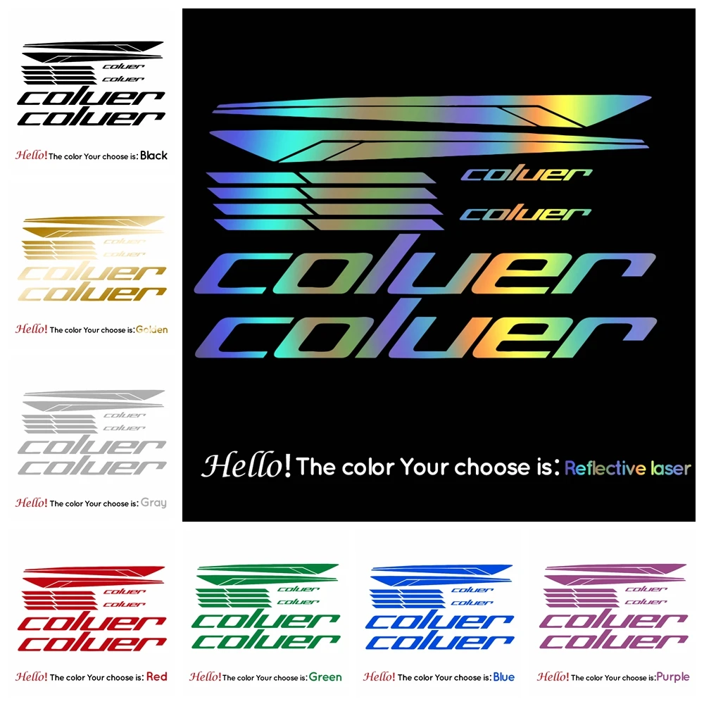 coluer Autocollants de mode pour Moto, protection pour réservoir, Motocross, Pegatinas
coluer Autocollants de mode pour Moto, protection pour réservoir, Motocross, Pegatinas
