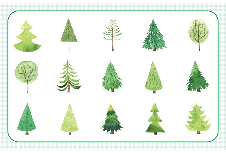 45PCS/PACK Kawaii Forest Tree Sticker Scrapbooking Stickers Marker Diary DIY Decorate School Stationery Bullet Journal sl2169
45PCS/PACK Kawaii Forest Tree Sticker Scrapbooking Stickers Marker Diary DIY Decorate School Stationery Bullet Journal sl2169