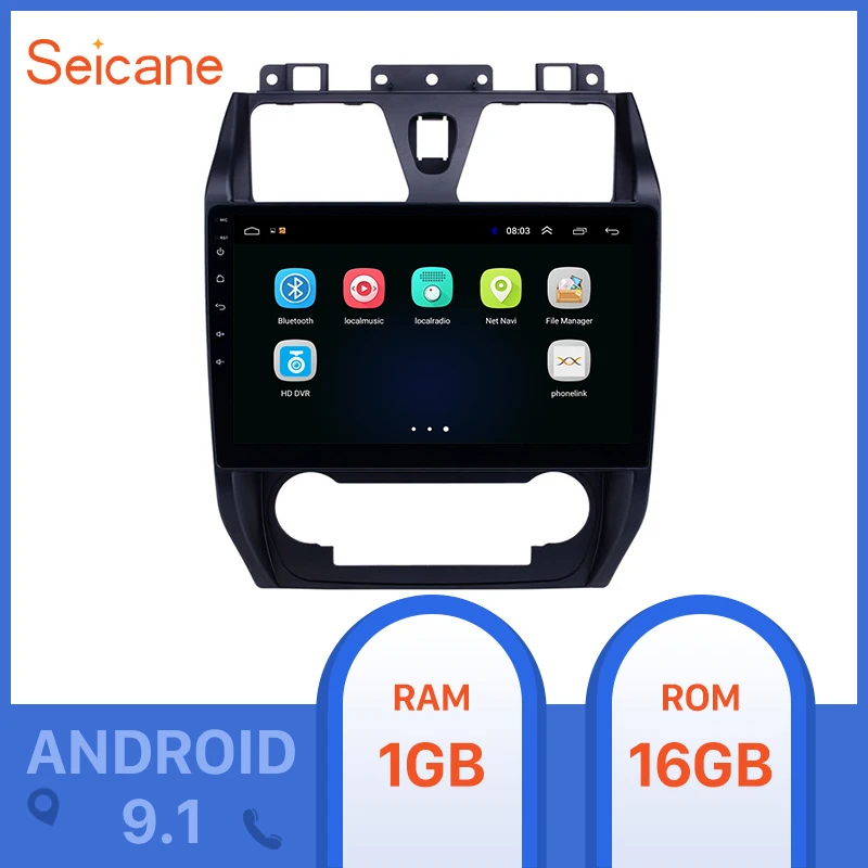 Seicane 10,1 дюймовый Carplay HD сенсорный экран GPS навигация Радио Android 9,1 для Geely Emgrand EC7 2012-2013 Bluetooth USB Поддержка TPMS
Seicane 10,1 дюймовый Carplay HD сенсорный экран GPS навигация Радио Android 9,1 для Geely Emgrand EC7 2012-2013 Bluetooth USB Поддержка TPMS