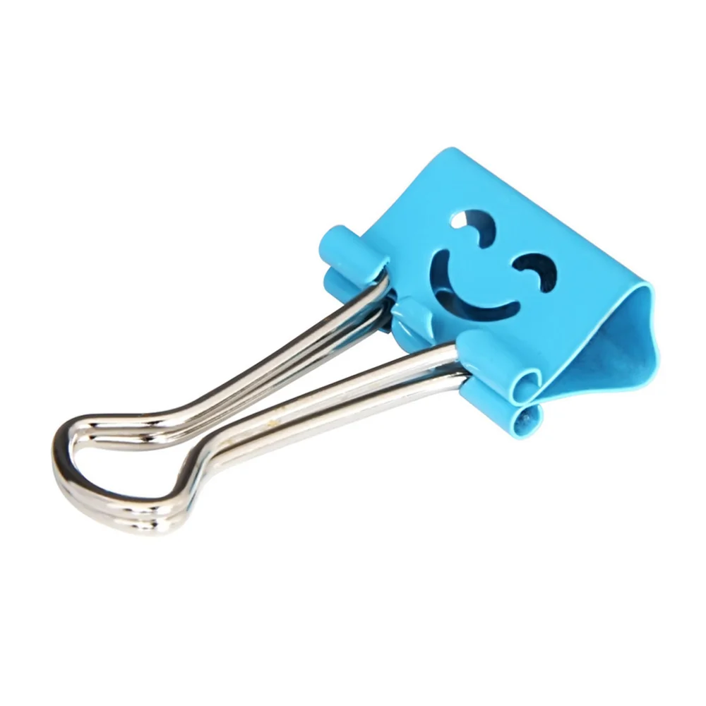40pcs Binder Clips Smile Face File Paper Clip for Home School Office (Mixed Color)
40pcs Binder Clips Smile Face File Paper Clip for Home School Office (Mixed Color)