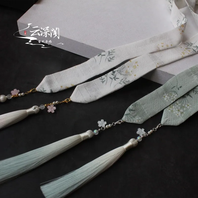 Small Floral Double Color Chinese Clothing Tassels Hair Band Antique Style Headdress Chinese Clothing Hair Accessories
Small Floral Double Color Chinese Clothing Tassels Hair Band Antique Style Headdress Chinese Clothing Hair Accessories