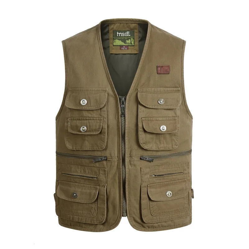 Vest Man Spring Cotton Polyester Men's Oversized Waistcoat Multi-Pocket Reporter Director Vest Men's Vest Top
Vest Man Spring Cotton Polyester Men's Oversized Waistcoat Multi-Pocket Reporter Director Vest Men's Vest Top
