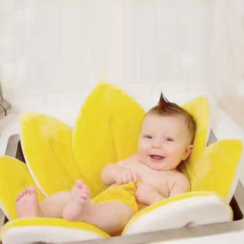Newborn Baby Bathtub Foldable Blooming Bath Flower Bath Tub for Baby Blooming Sink Bath For Baby Play Bath Sunflower Cushion mat
Newborn Baby Bathtub Foldable Blooming Bath Flower Bath Tub for Baby Blooming Sink Bath For Baby Play Bath Sunflower Cushion mat