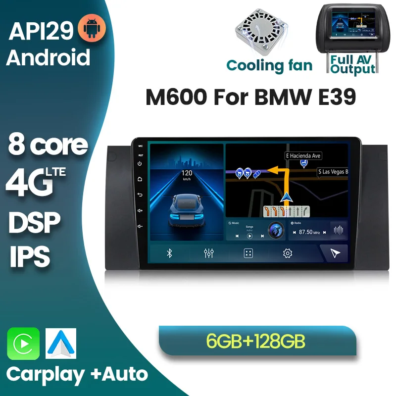 NAVIFANS Autoradio Carplay DSP IPS Android 10 Car RADIO For BMW X5 E53 E39 car audio stereo navigation gps no 2 DIN 2DIN dvd
NAVIFANS Autoradio Carplay DSP IPS Android 10 Car RADIO For BMW X5 E53 E39 car audio stereo navigation gps no 2 DIN 2DIN dvd