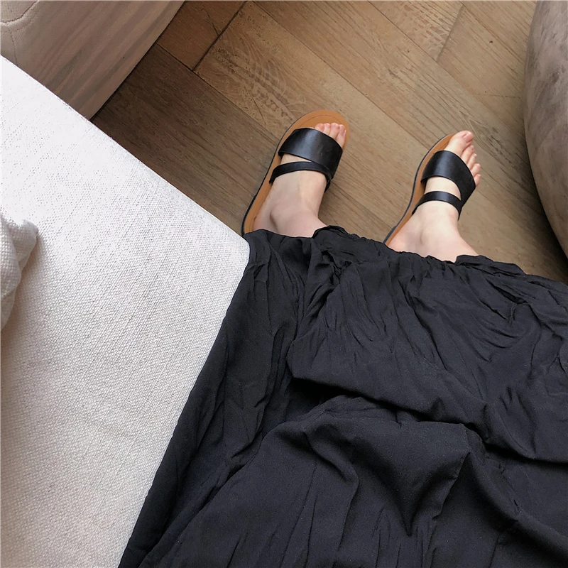 Korean A-Line Women Dress 2020 Summer Fashion Elegant Solid Female Dresses Loose Casual Spaghetti Strap Dress Vestidos Femme
Korean A-Line Women Dress 2020 Summer Fashion Elegant Solid Female Dresses Loose Casual Spaghetti Strap Dress Vestidos Femme