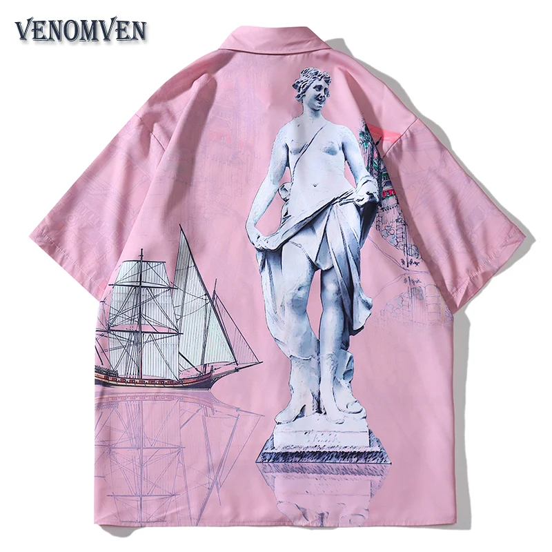 Aesthetic Art Jesus Print Beach Hawaiian Shirt Men's Oversized Pink camisa masculina Harajuku Vintage Anime Shirt Women Y2K
Aesthetic Art Jesus Print Beach Hawaiian Shirt Men's Oversized Pink camisa masculina Harajuku Vintage Anime Shirt Women Y2K