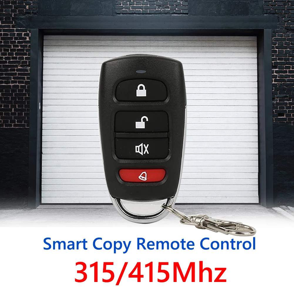 

433Mhz/315Mhz AK-1304 Universal Smart Copy Remote Controller 4 Buttons Garage Gate Door Opener Duplicator Clone Cloning Learning