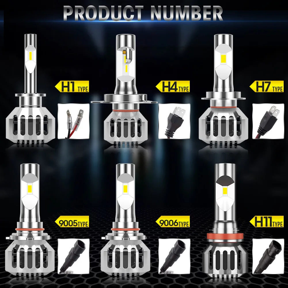 FUXUAN H7 Led Car Headlight H4 H1 H8 H9 H11 9005 HB3 H10 9006 HB4 100W 6000K 12V 16000Lm Waterproof Led Car Headlights Bulbs
FUXUAN H7 Led Car Headlight H4 H1 H8 H9 H11 9005 HB3 H10 9006 HB4 100W 6000K 12V 16000Lm Waterproof Led Car Headlights Bulbs