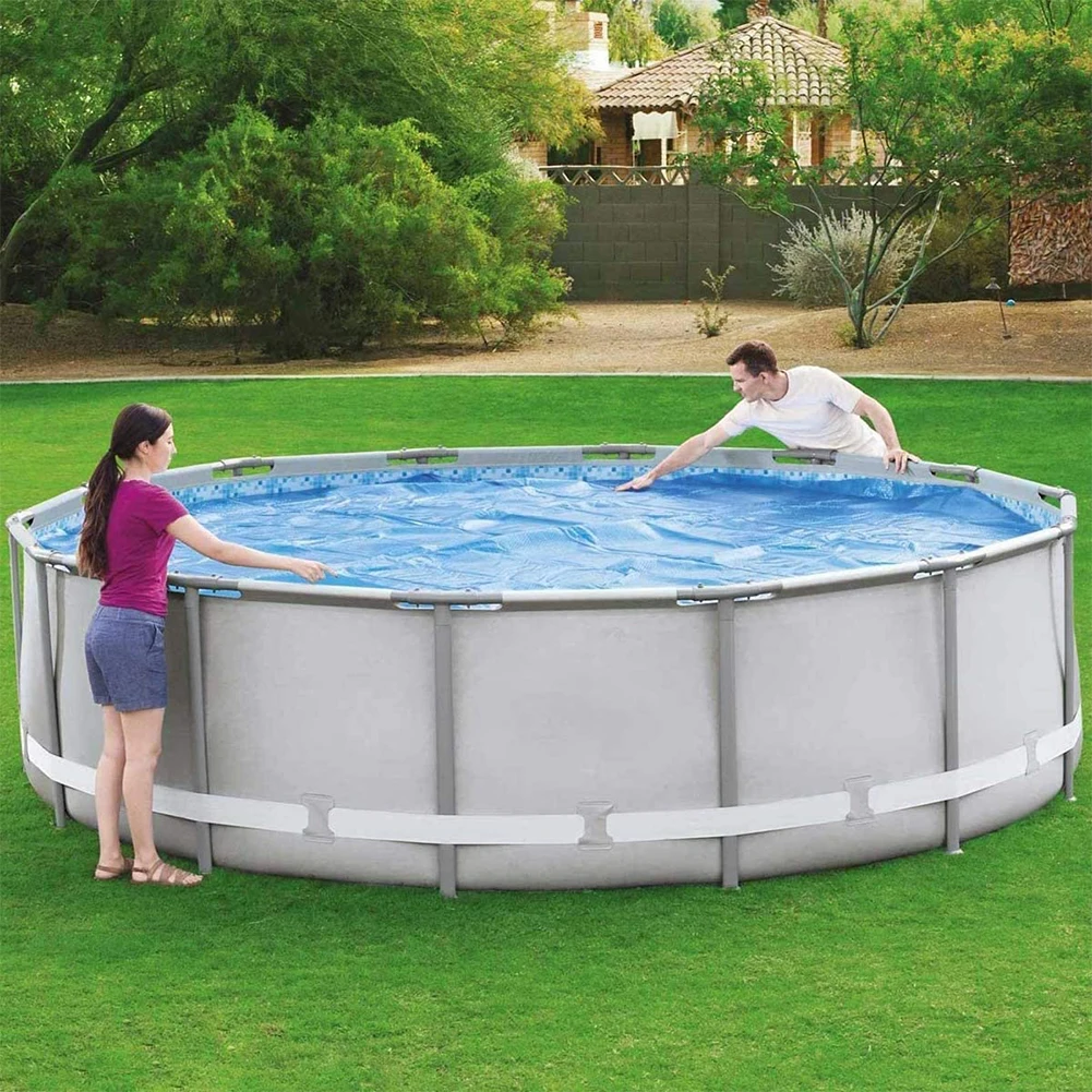 Blue Winter Pool Cover Solid Blue Wear-Resistent and Durable Pool Cover for Above Ground Swimming Pools
Blue Winter Pool Cover Solid Blue Wear-Resistent and Durable Pool Cover for Above Ground Swimming Pools