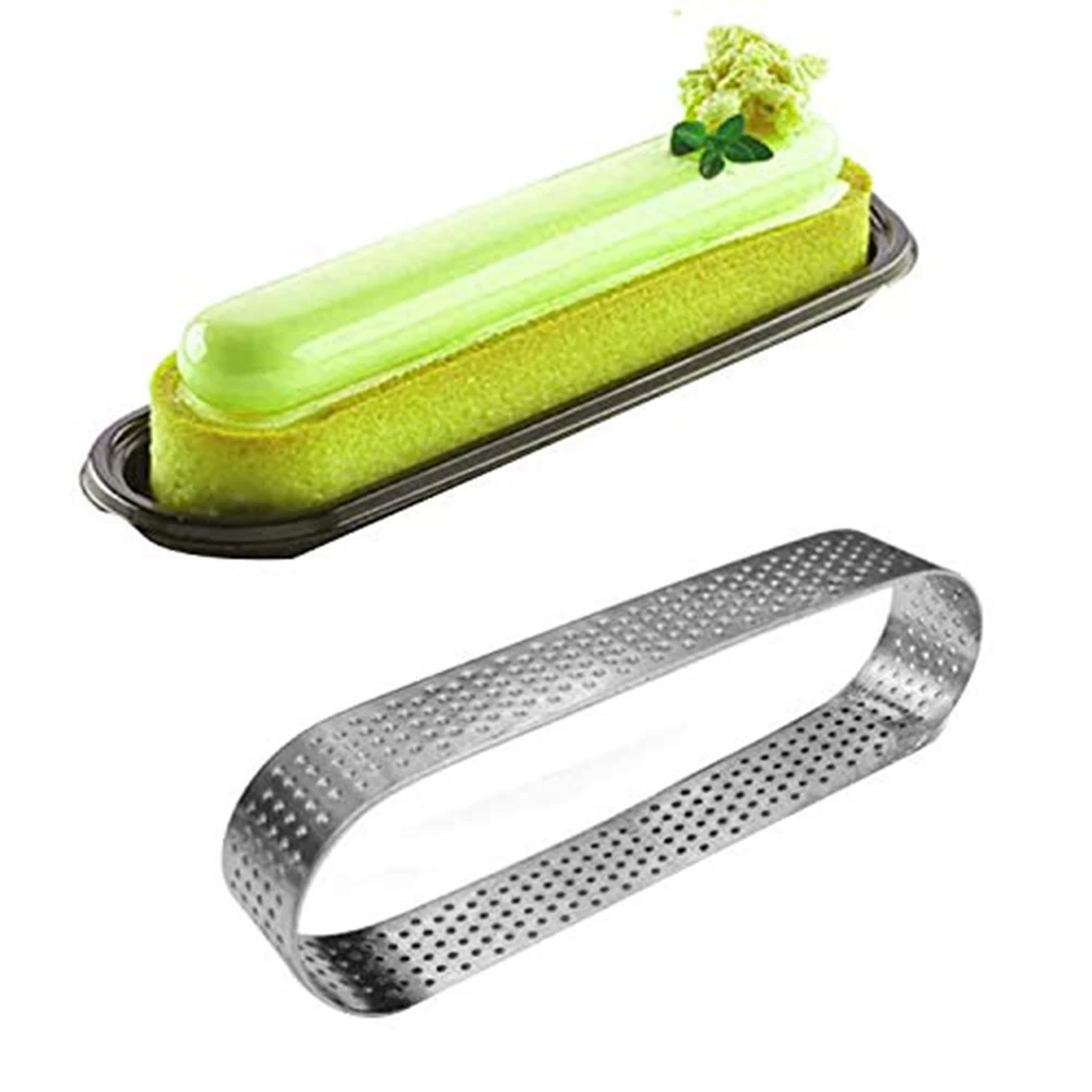6 Pack Steel Tart Ring Tower Pie Cake Mould Baking Tools Heat-Resistant Perforated Cake Mousse Ring
6 Pack Steel Tart Ring Tower Pie Cake Mould Baking Tools Heat-Resistant Perforated Cake Mousse Ring