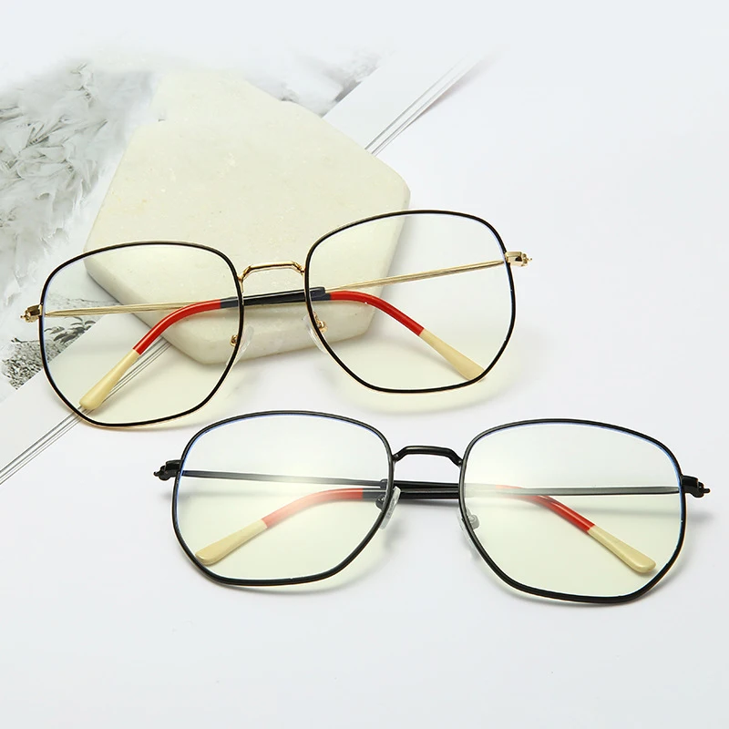 Men's Blue Light Glasses Polygon Metal Frame Anti-blue Eyeglasses Women Reading Glasses Clear Lens Transparent Computer Lunettes
Men's Blue Light Glasses Polygon Metal Frame Anti-blue Eyeglasses Women Reading Glasses Clear Lens Transparent Computer Lunettes
