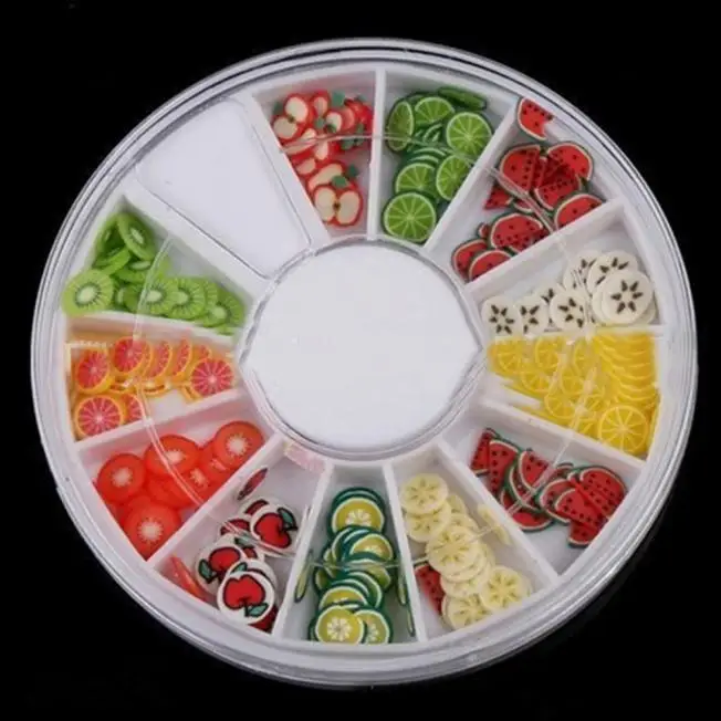 Sticke Decals 200pcs Fruit Slices Addition Nail Art Decorations Fruit Slices 3D Acrylic Nail Art Rhinestones Slime Accessories
Sticke Decals 200pcs Fruit Slices Addition Nail Art Decorations Fruit Slices 3D Acrylic Nail Art Rhinestones Slime Accessories