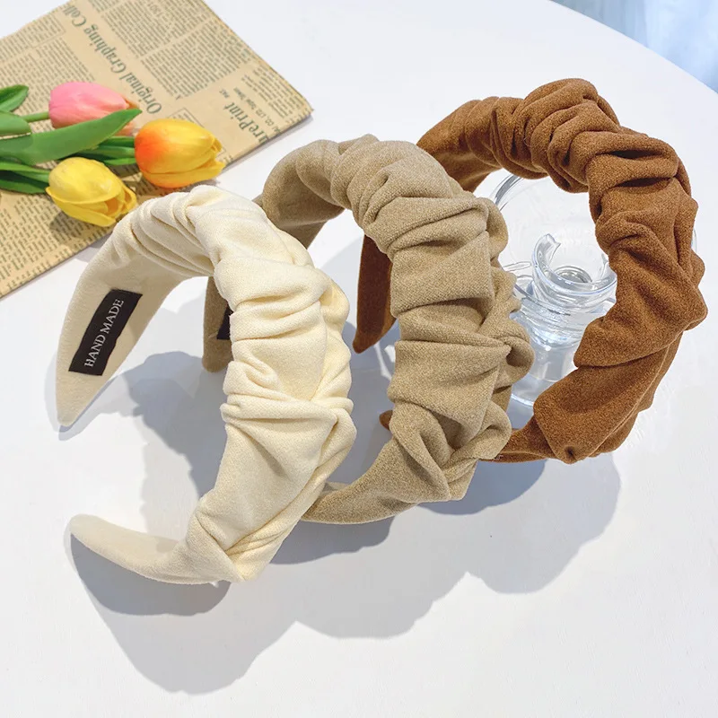 Coffee Color Hairband For Girls Elegant Pleated Headbands Kids Children Hair Wear Daily Hair Styling Tools Hair Decoration
Coffee Color Hairband For Girls Elegant Pleated Headbands Kids Children Hair Wear Daily Hair Styling Tools Hair Decoration