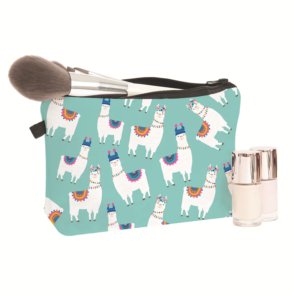 Waterproof Female Storage Make Up Cases Sloth Llama Pattern Cute Cosmetic Pouch Travel Ladies Storage Makeup Bag Organizer
Waterproof Female Storage Make Up Cases Sloth Llama Pattern Cute Cosmetic Pouch Travel Ladies Storage Makeup Bag Organizer