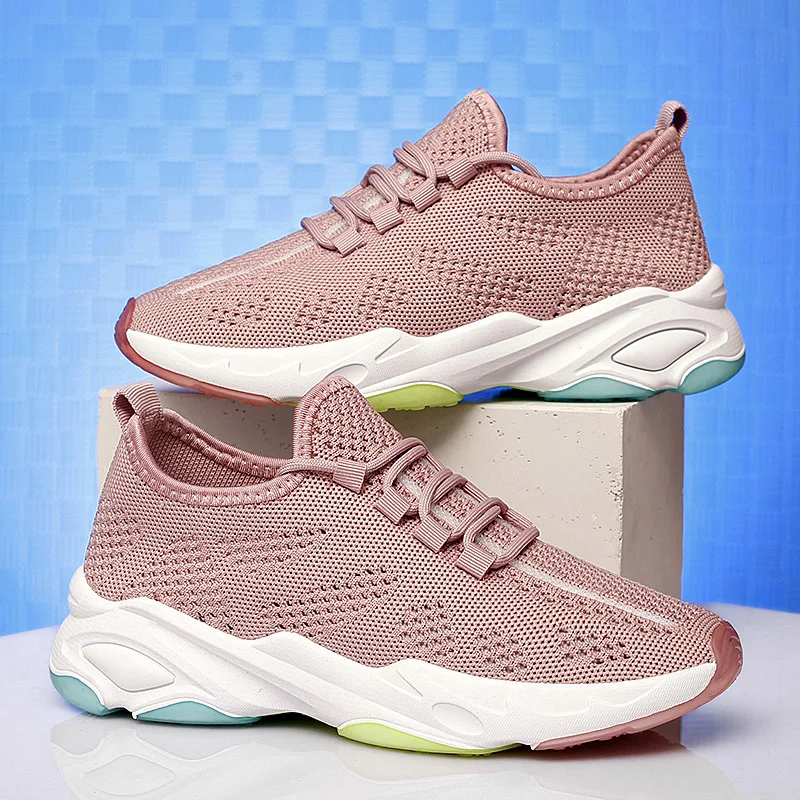 2021 new fashion casual flying woven breathable sports running women's shoes (35-40)
2021 new fashion casual flying woven breathable sports running women's shoes (35-40)