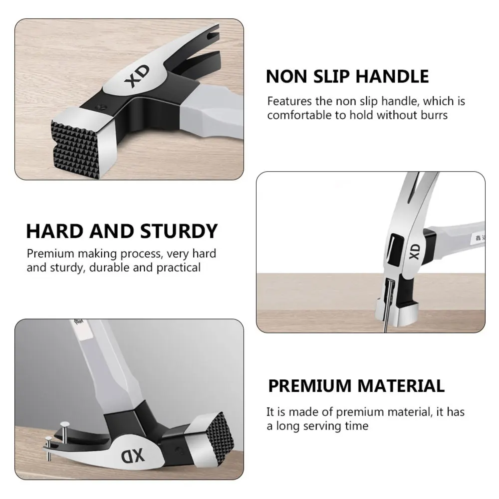 1PC Magnetic Suction Claw Hammer Integrated Claw Hammer Carpenter Nail Hammer
1PC Magnetic Suction Claw Hammer Integrated Claw Hammer Carpenter Nail Hammer