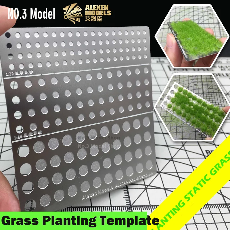 1/72 1/48 1/35 Model Scene Static Grass Planting Template Sand Table DIY Accessories Military Scenario Hobby Tool Accessory
1/72 1/48 1/35 Model Scene Static Grass Planting Template Sand Table DIY Accessories Military Scenario Hobby Tool Accessory