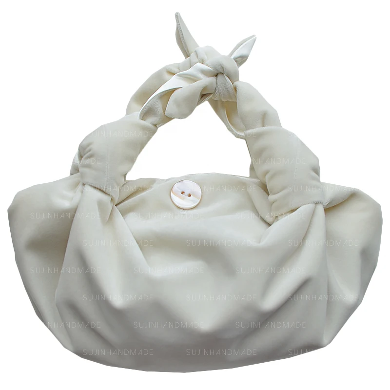 New Holiday Dumpling Bag Velvet Ins Style Handbag Solid Classic Elegant Leisure Exquisite Pleated Ladies Top-handle Bag Purses
New Holiday Dumpling Bag Velvet Ins Style Handbag Solid Classic Elegant Leisure Exquisite Pleated Ladies Top-handle Bag Purses