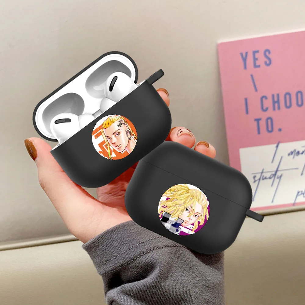 New Anime Tokyo Revengers manjiro sano Airpod Case for Apple Airpods Pro Cover Wireless bluetooth Earphone Accessories Coque
New Anime Tokyo Revengers manjiro sano Airpod Case for Apple Airpods Pro Cover Wireless bluetooth Earphone Accessories Coque