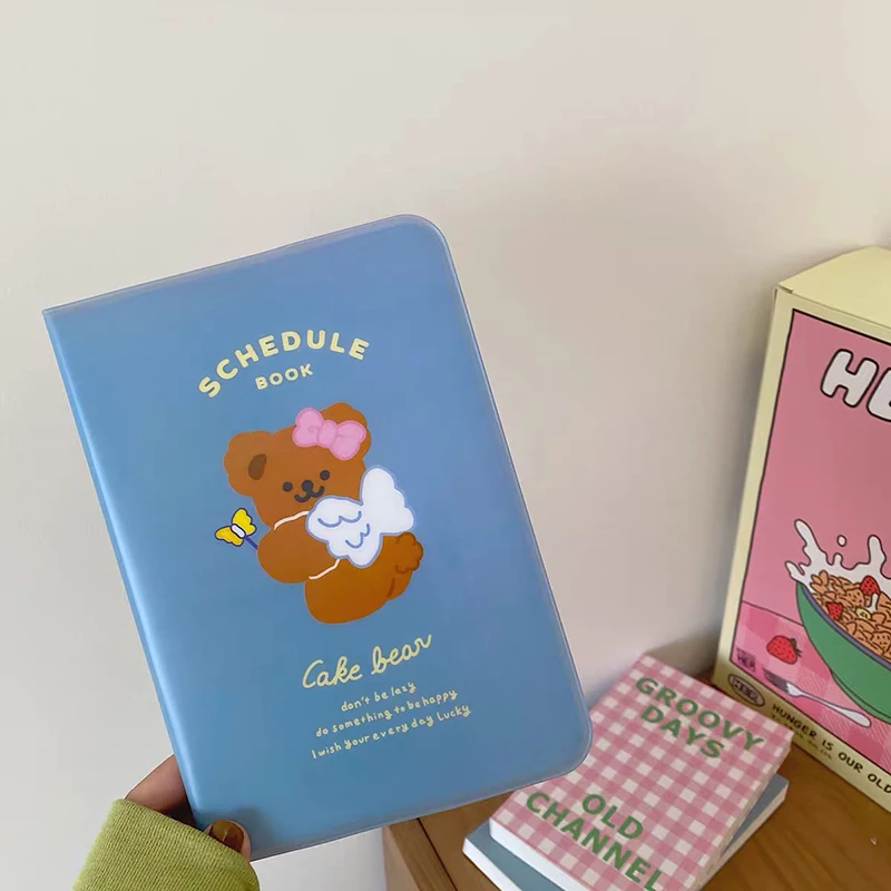 Cute Cake Bear Agenda Notebook Daily Weekly Monthly Planner Diary PU leather Organizer Office School Kawaii Supplies Stationery
Cute Cake Bear Agenda Notebook Daily Weekly Monthly Planner Diary PU leather Organizer Office School Kawaii Supplies Stationery